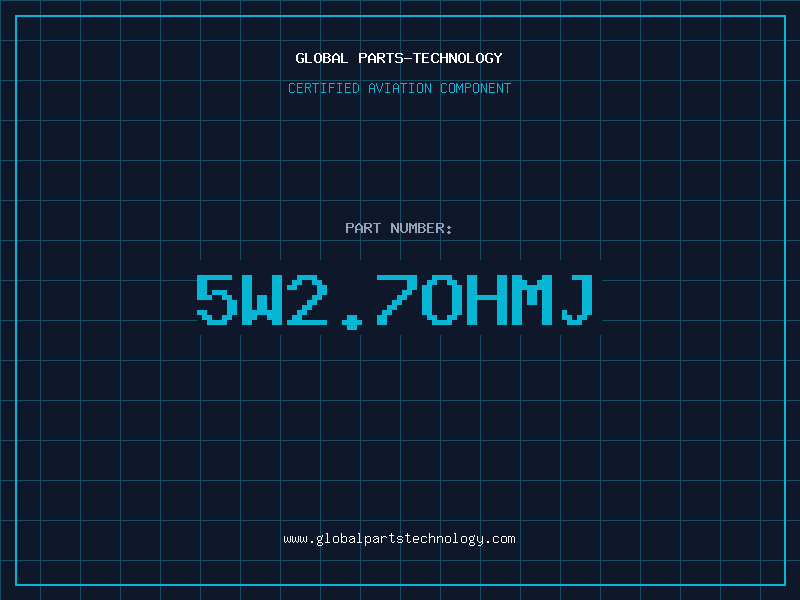 Aviation Part 5W2.7OHMJ