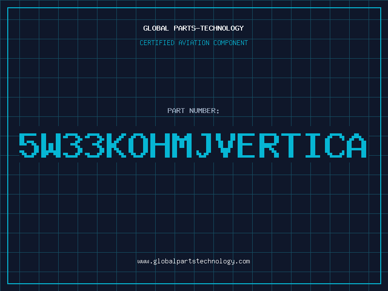 Aviation Part 5W33KOHMJVERTICA