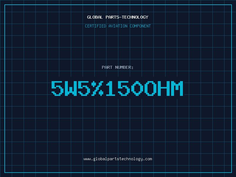 Aviation Part 5W5%150OHM