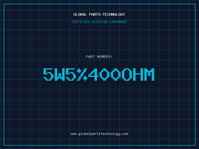 Aviation Part 5W5400OHM