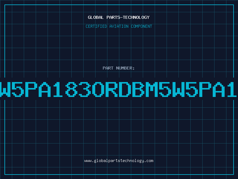 Aviation Part 5W5PA183orDBM5W5PA19