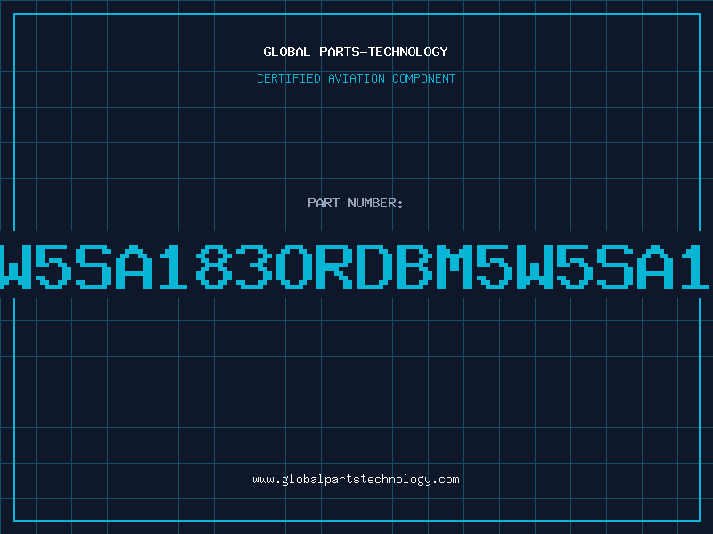Aviation Part 5W5SA183orDBM5W5SA19