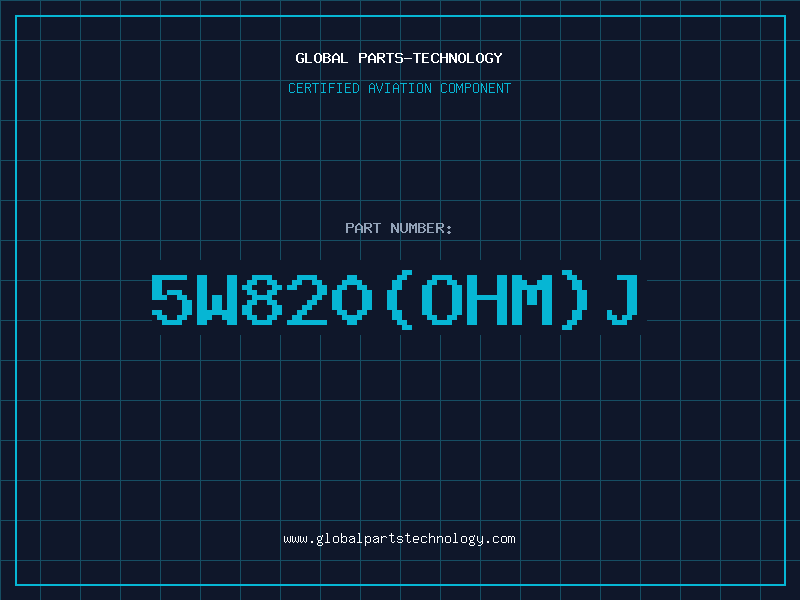Aviation Part 5W820OHMJ