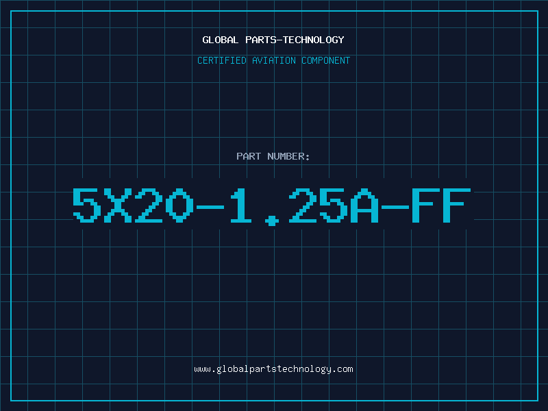 Aviation Part 5X20-1.25A-FF