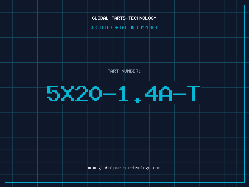 Aviation Part 5X20-1.4A-T