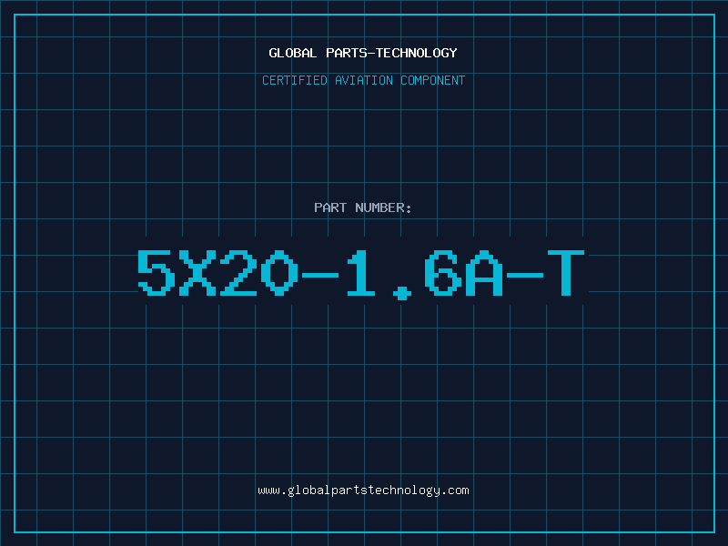Aviation Part 5X20-1.6A-T