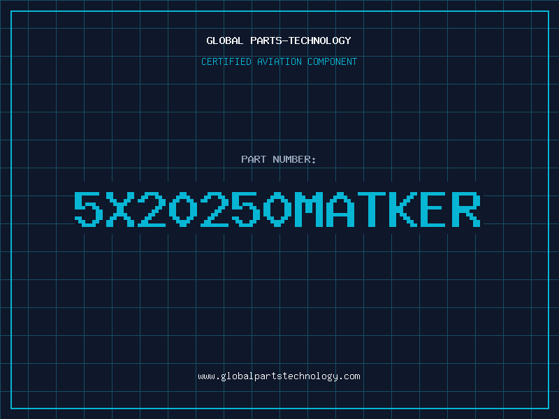 Aviation Part 5X20250MATKER
