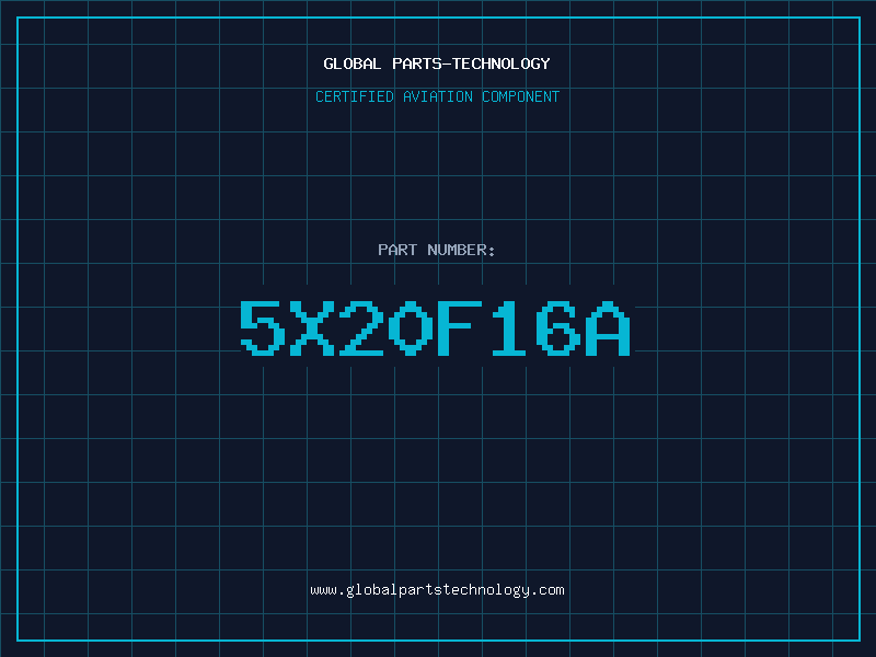 Aviation Part 5X20F16A