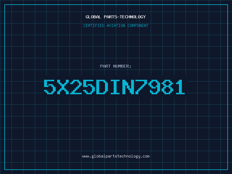 Aviation Part 5X25DIN7981