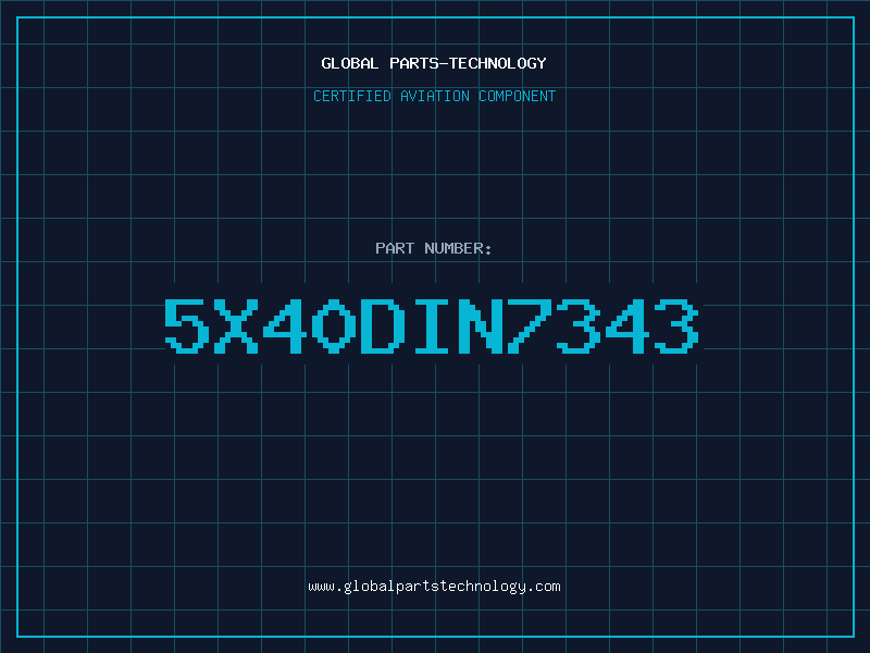 Aviation Part 5X40DIN7343