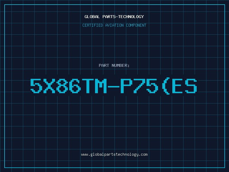 Aviation Part 5X86TM-P75(ES