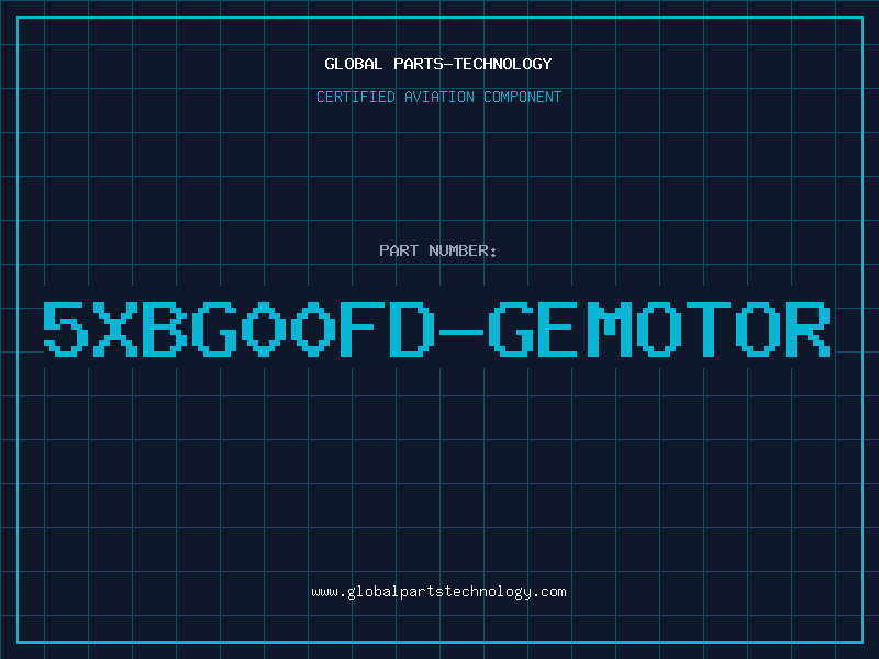 Aviation Part 5XBG00FD-GEMOTOR