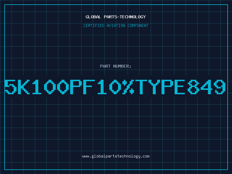 Aviation Part 5k100pF10TYPE849