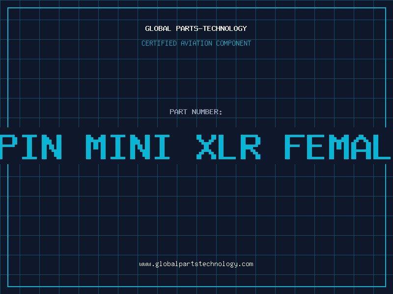Aviation Part 5pin Mini XLR Female