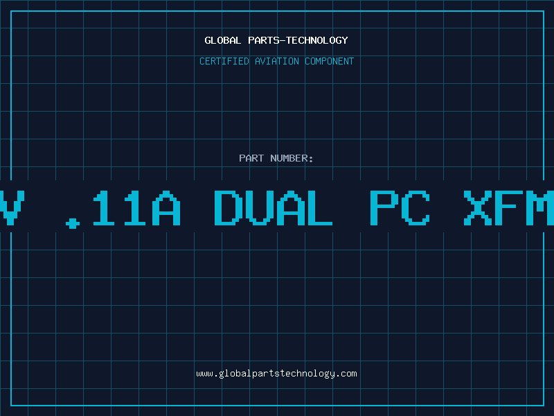 Aviation Part 5v .11a Dual PC Xfmr