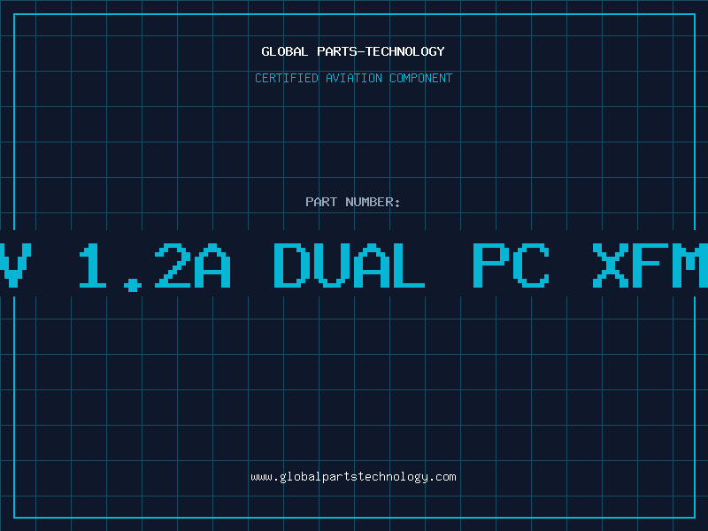 Aviation Part 5v 1.2a Dual PC Xfmr