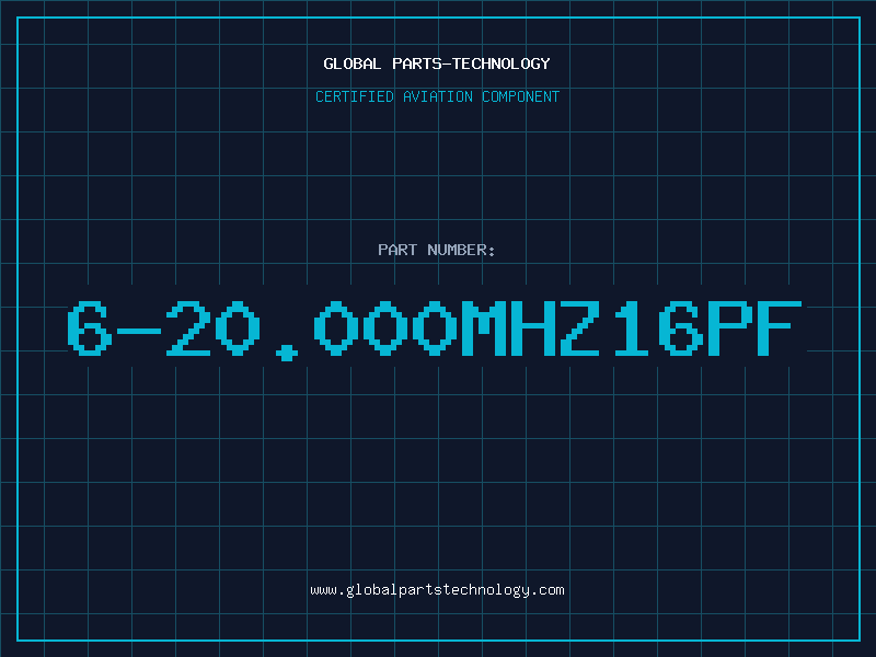 Aviation Part 6-20.000MHZ16PF