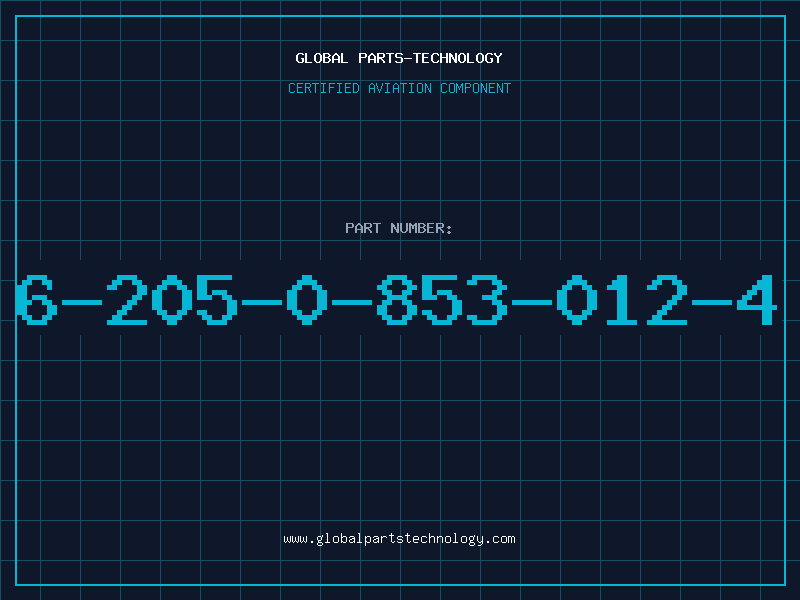 Aviation Part 6-205-0-853-012-4
