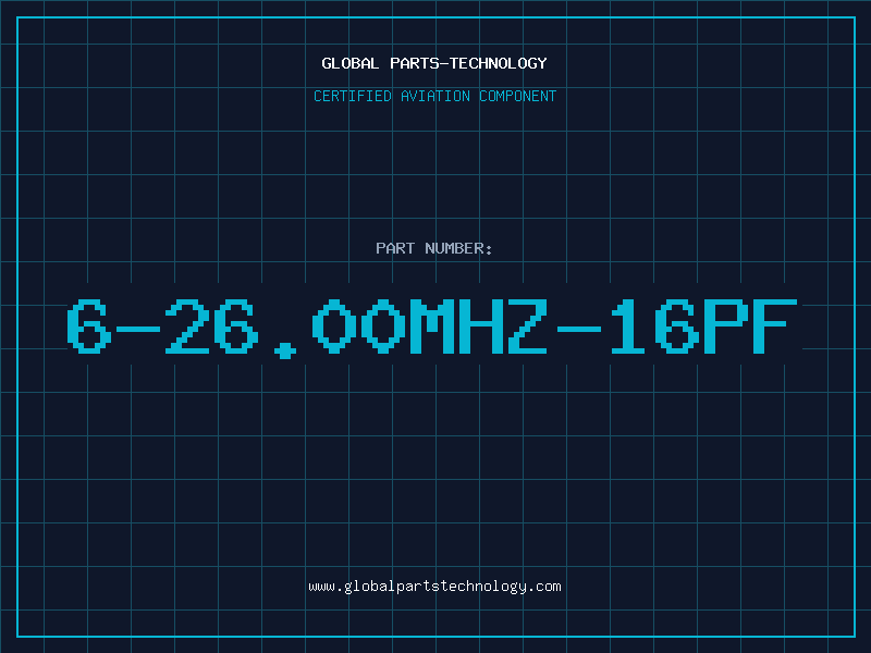 Aviation Part 6-26.00MHZ-16PF