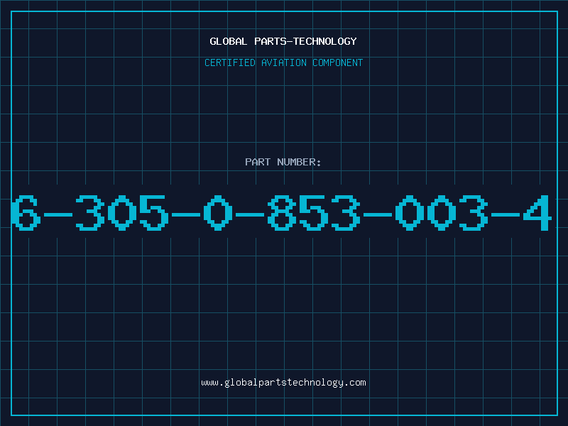 Aviation Part 6-305-0-853-003-4