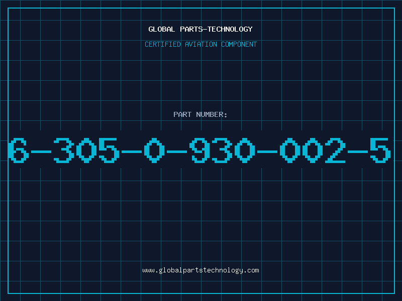 Aviation Part 6-305-0-930-002-5