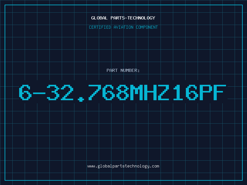 Aviation Part 6-32.768MHZ16PF