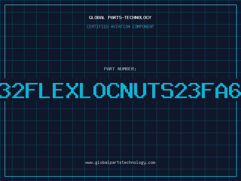 Aviation Part 6-32FlexlocNuts23FA632