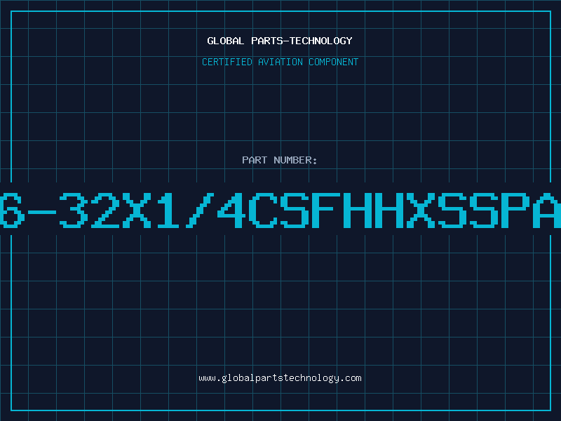 Aviation Part 6-32X1/4CSFHHXSSPA
