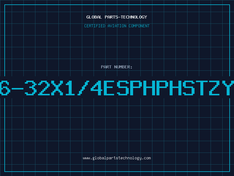Aviation Part 6-32X1/4ESPHPHSTZY