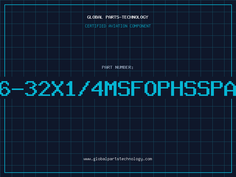 Aviation Part 6-32X1/4MSFOPHSSPA