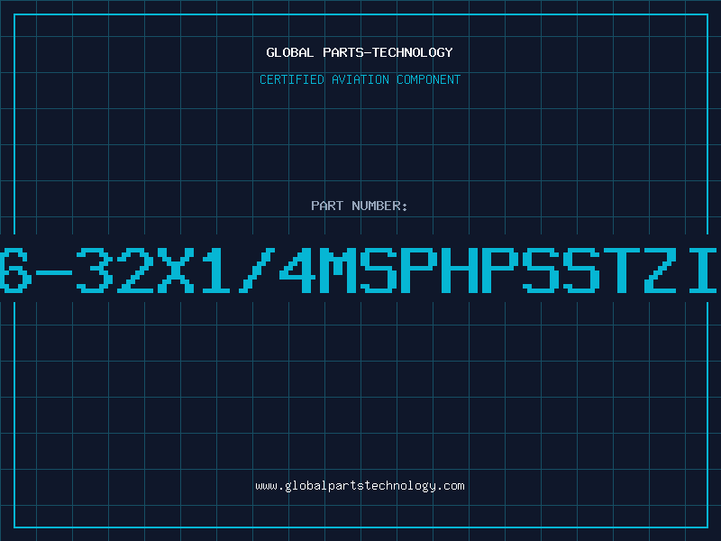 Aviation Part 6-32X1/4MSPHPSSTZI