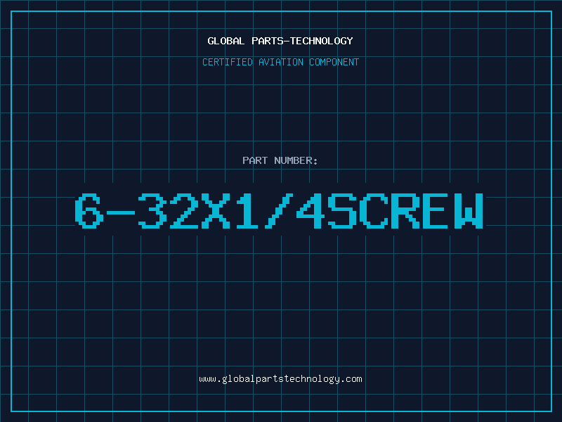 Aviation Part 6-32X1/4SCREW