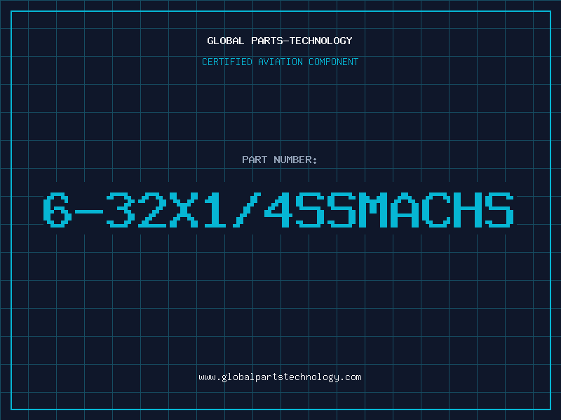 Aviation Part 6-32X1/4SSMACHS