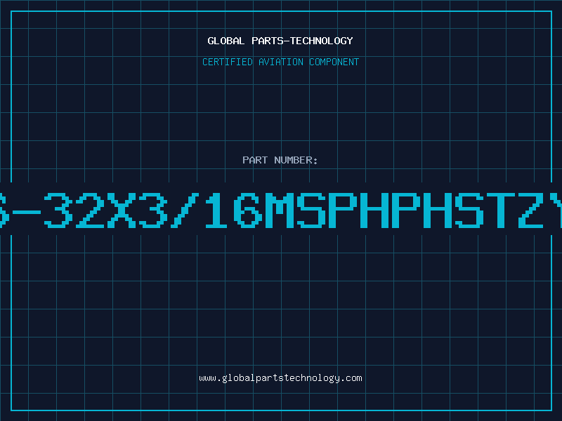 Aviation Part 6-32X3/16MSPHPHSTZY