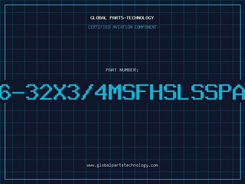 Aviation Part 6-32X3/4MSFHSLSSPA