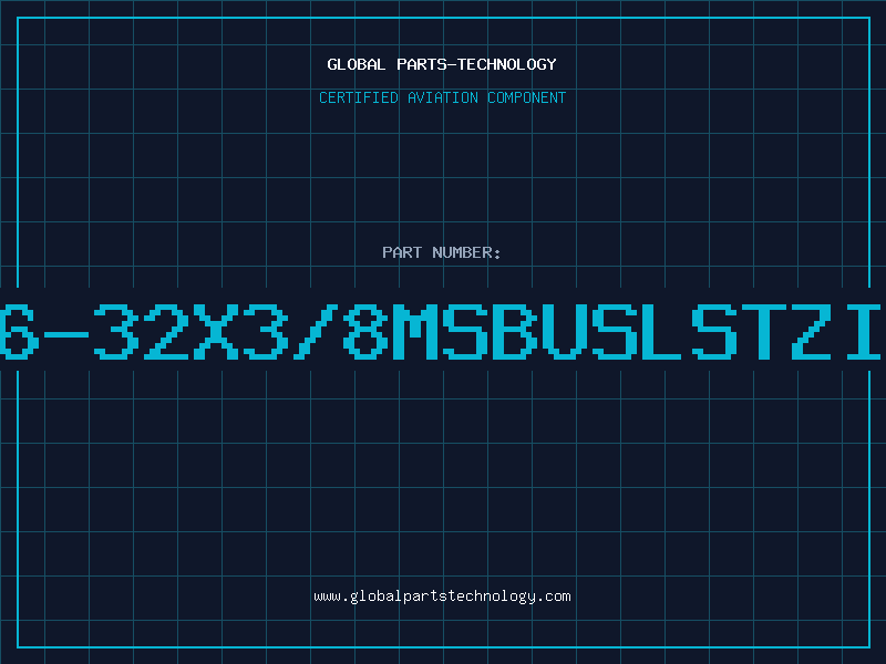 Aviation Part 6-32X3/8MSBUSLSTZI