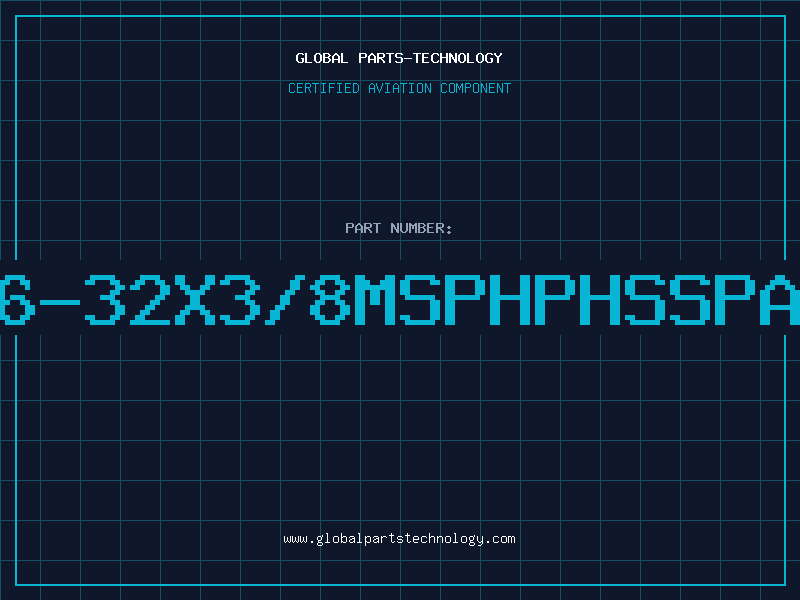 Aviation Part 6-32X3/8MSPHPHSSPA