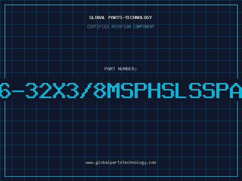 Aviation Part 6-32X3/8MSPHSLSSPA