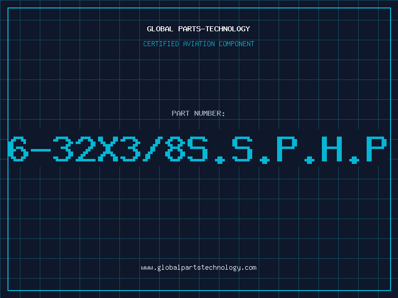 Aviation Part 6-32X3/8S.S.P.H.P