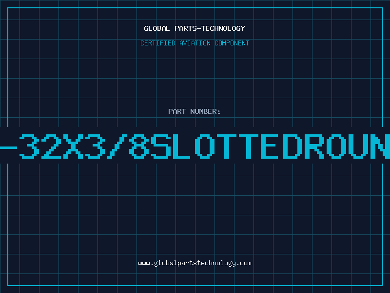 Aviation Part 6-32X3/8SLOTTEDROUND