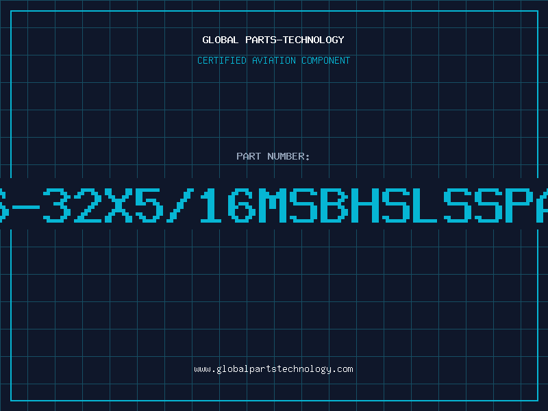 Aviation Part 6-32X5/16MSBHSLSSPA
