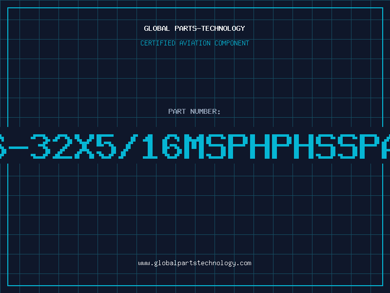 Aviation Part 6-32X5/16MSPHPHSSPA