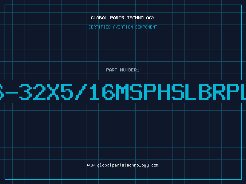 Aviation Part 6-32X5/16MSPHSLBRPL