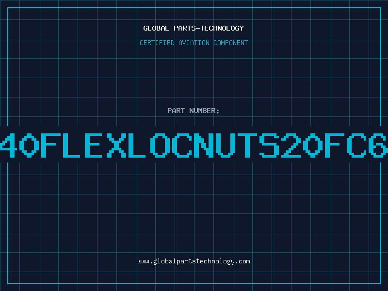 Aviation Part 6-40FlexlocNuts20FC640