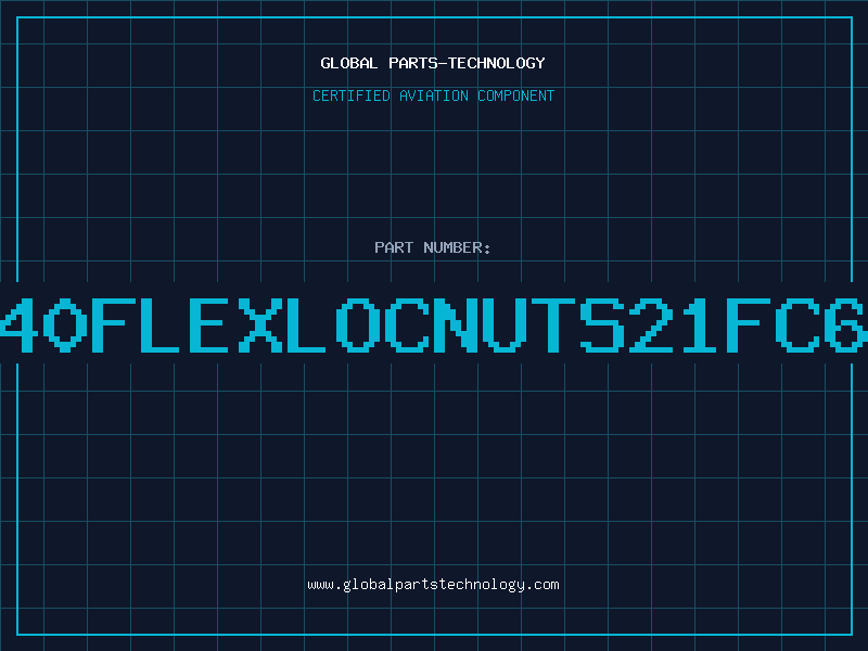 Aviation Part 6-40FlexlocNuts21FC640