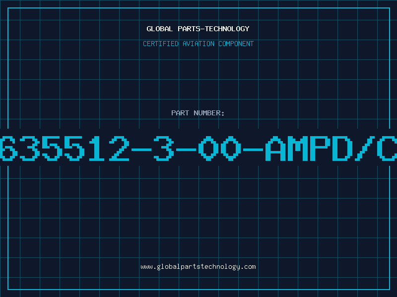Aviation Part 6-635512-3-00-AMPD/C95