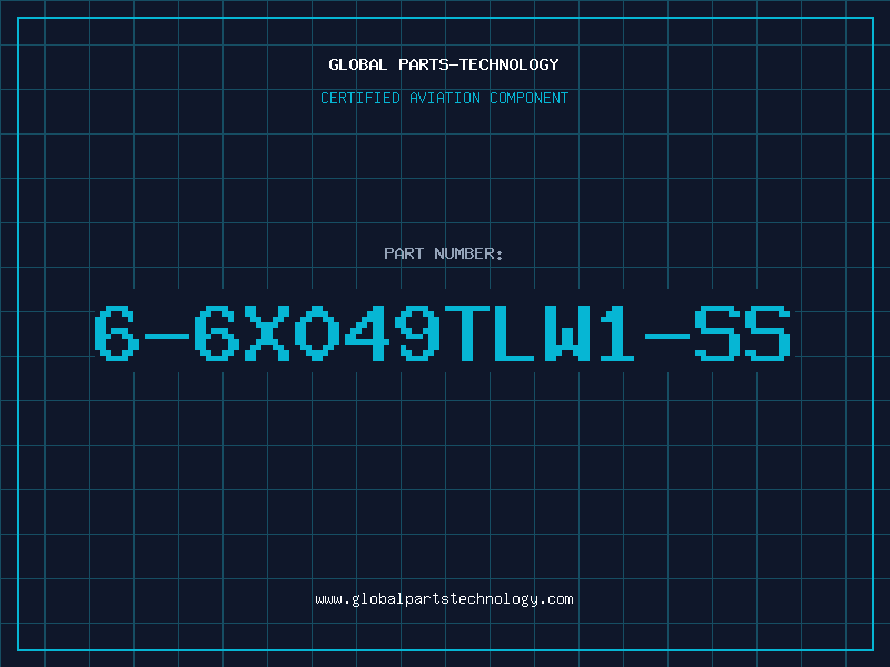 Aviation Part 6-6X049TLW1-SS