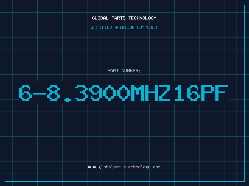 Aviation Part 6-8.3900MHZ16PF