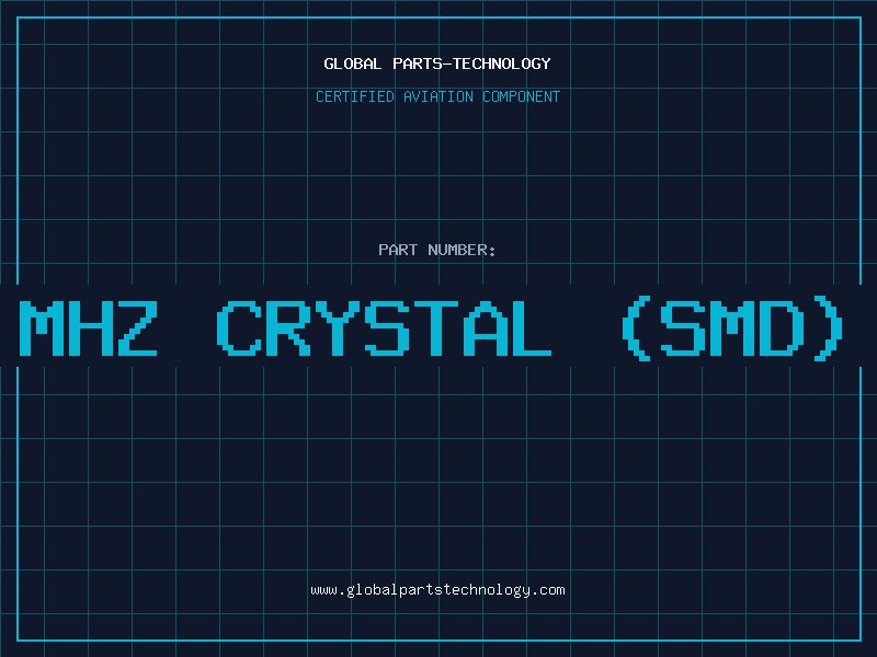 Aviation Part 6.00 MHZ CRYSTAL (SMD) 91 D
