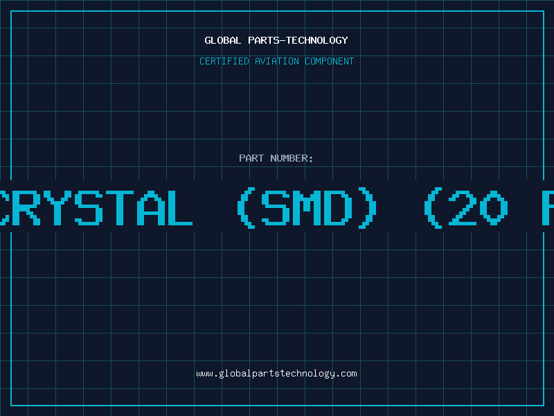 Aviation Part 6.000 MHZ CRYSTAL (SMD) (20 PF) (MA-506